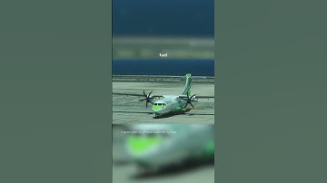 Prop Powered Pushback! (ATR-72 at Fuertaventura Pushback without Tug)