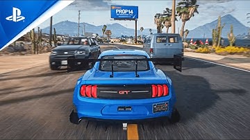 GTA 6 PS5 Enhanced Graphics Mod 10+ Minutes Of Raw Open World Gameplay In 2023 - Ray Tracing MOD