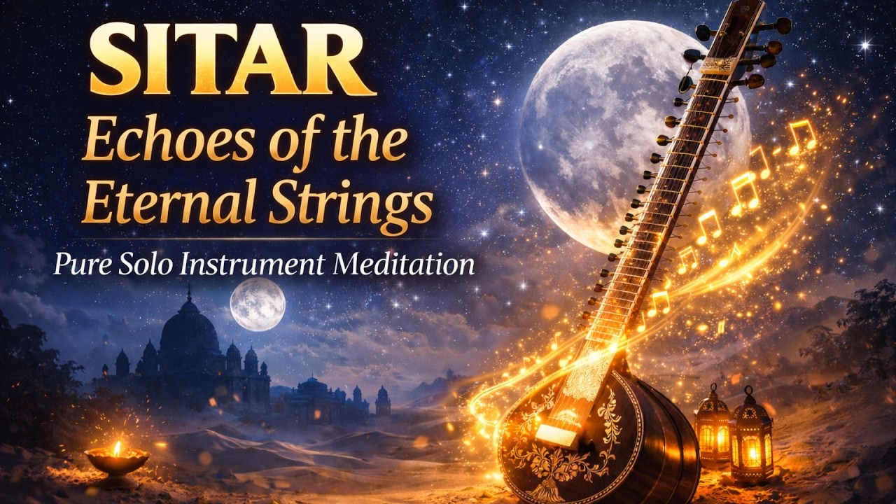 Solato Instrument Sitar – Echoes of the Eternal Strings | Pure Solo Instrument Meditation ...