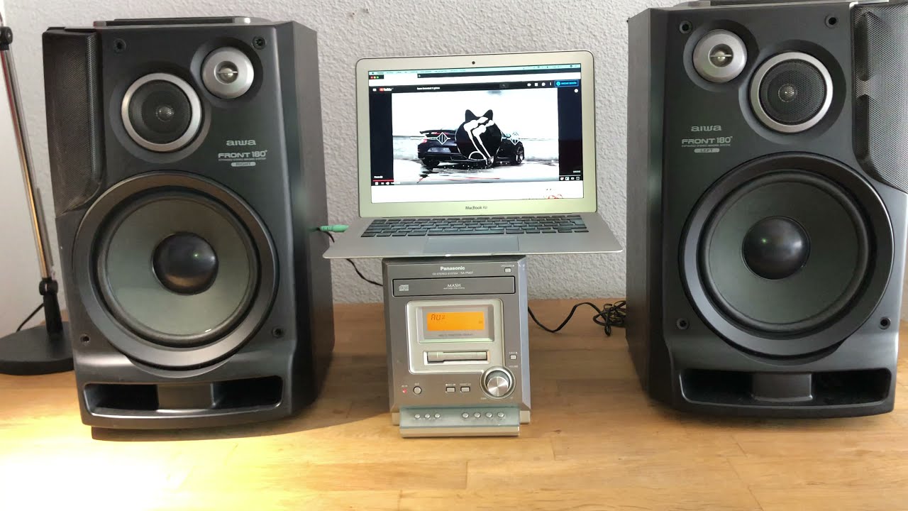 AIWA SX-AZ3450 - BASS Test - YouTube