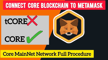 how to add core to metamask full procedure | add core to metamask | link metamask withdrawal address