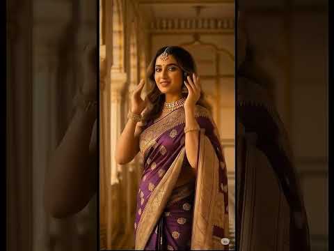 Indian Cute Angel Listening To Music On Headphones Attractive Cuteness Overflow From Her 