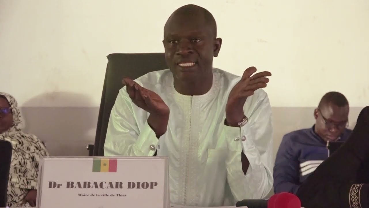 Dr Babacar Diop: "J'ai trouvé un budget de 900 millions à la mairie. Je veux le porter à ...
