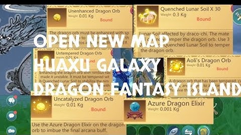 UTOPIA ORIGIN: OPEN NEW MAP - HUAXU GALAXY - DRAGON FANTASY ISLAND🤩 #ryuusora7 #utopiaorigin