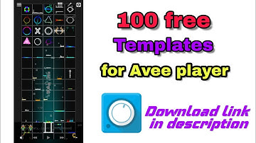 Top 100 free templates for Avee player | Avee music player templates download