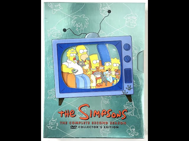 Opening To The Simpsons: The Complete 2nd Season 2002 DVD - YouTube