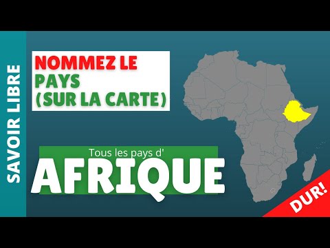 Quiz Afrique Devinez Le Pays Sur La Carte Difficile