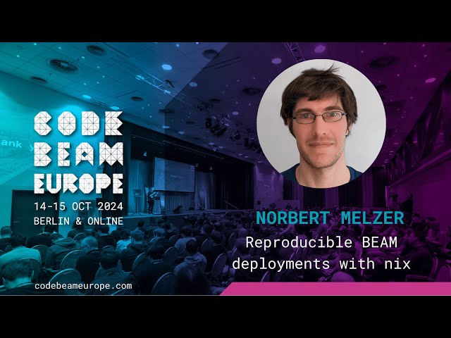 Reproducible BEAM Deployments with nix