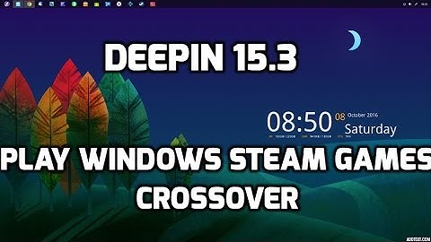 CrossOver - Access Steam Games for Windows in Deepin