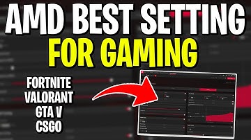 BEST AMD Radeon Settings For Gaming (Fortnite/Valorant/CSGO/Apex Legends) - Boost FPS & Fix Lag!