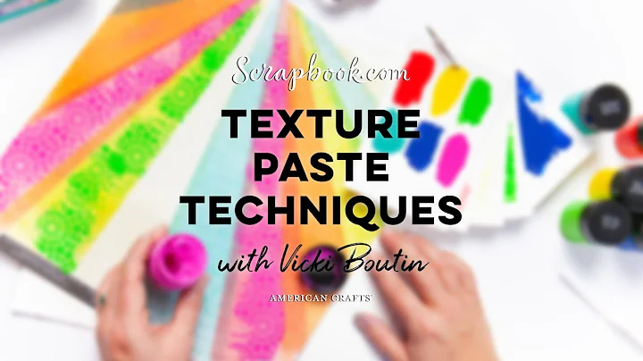 FREE Mini-Class | Texture Paste Techniques with Vi...