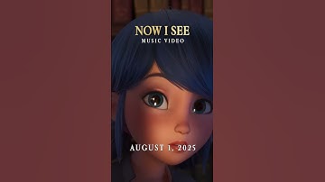 Thumbnail of ‘Now I See’ the music clip from Miraculous, The Movie is dropping on Friday on our Youtube channel!🐞