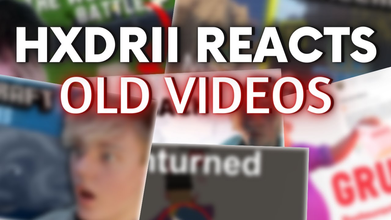 REACTING TO MY OLD VIDEOS (2 YEARS AGO) - YouTube