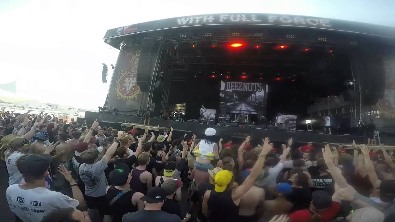 DEEZ NUTS -BAND OF BROTHERS LIVE @WITH FULL FORCE 2015