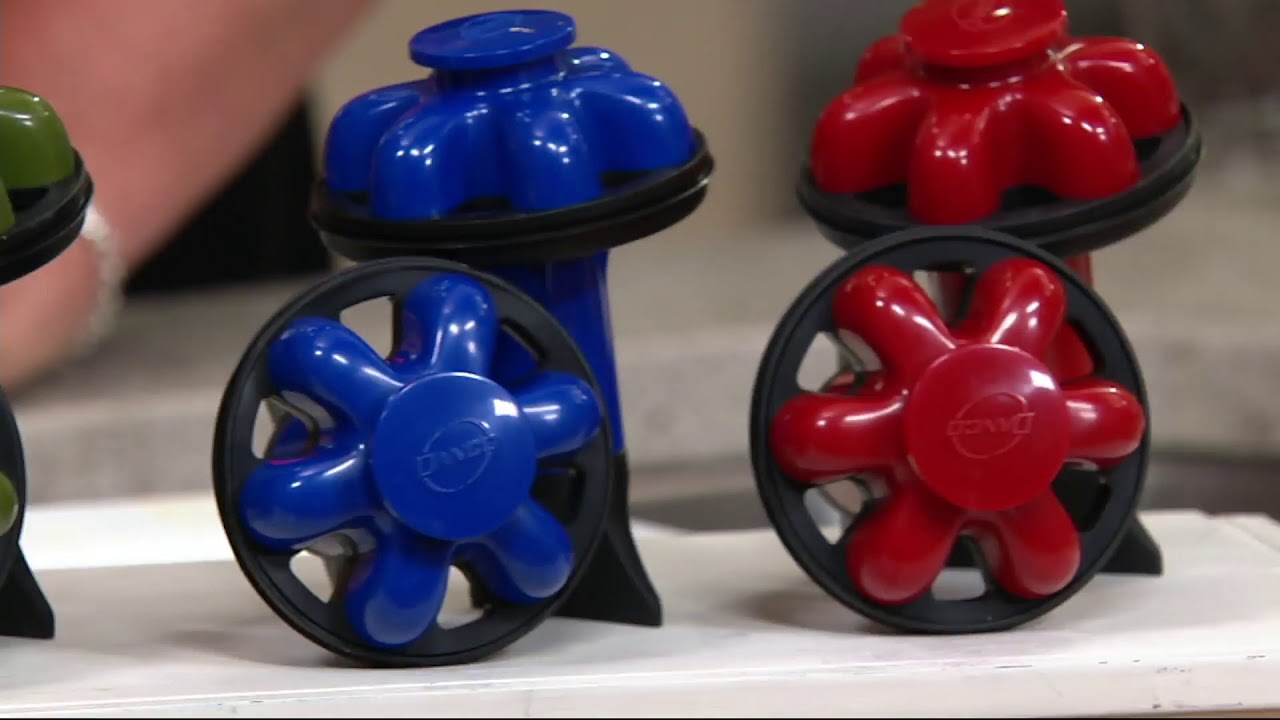 Set of 2 Disposal Genie Plus with Stopper and Scraper on QVC