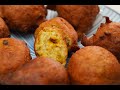 炸香蕉球 | 炸香蕉丸 | Kuih Kodoh | Mashed Banana Fritters