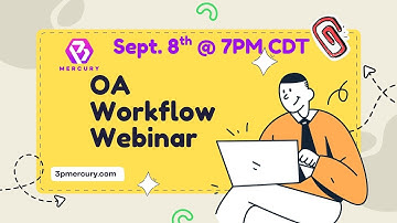 OA Workflow Webinar With 3P Mercury