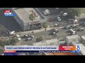 Heavy law enforcement presence outside South L.A. bank