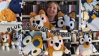Bluey & Bingo Crochet Along 