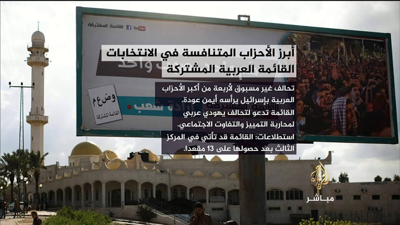 خارطة الانتخابات البرلمانية الإسرائيلية