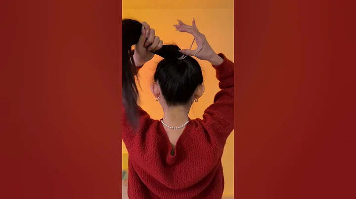 #扎發 #頭繩發圈 #高馬尾 扎頭髮就用高彈力無接縫的，不吃發不傷發，大人小孩都可以用 - 天天要聞