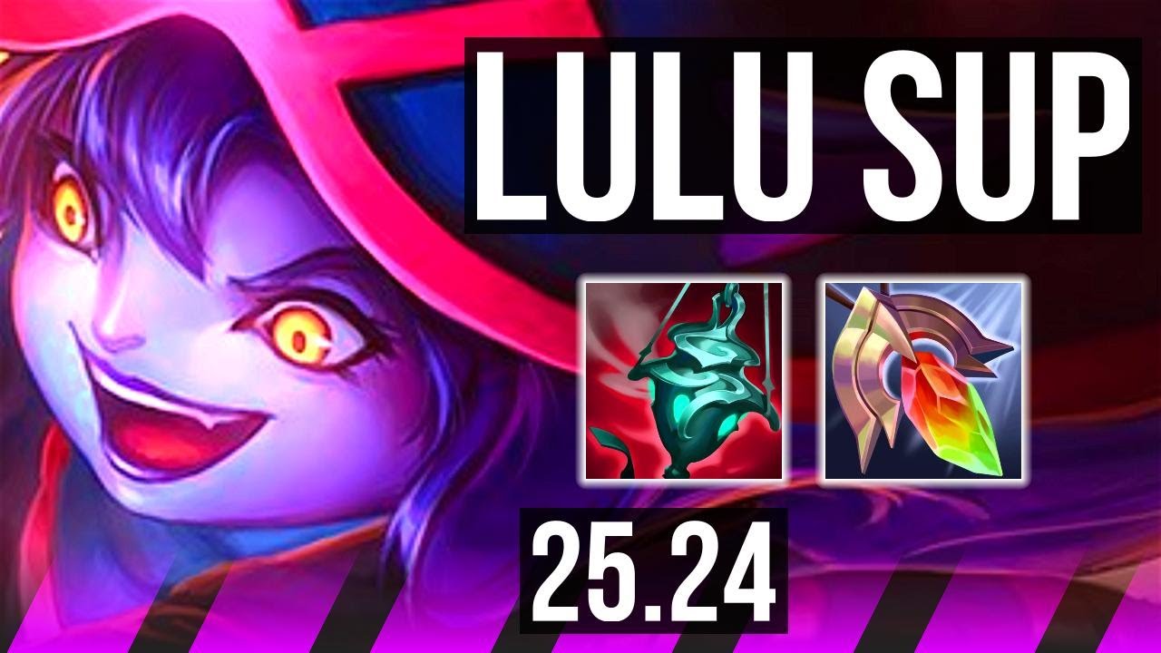 LULU & Ashe vs PYKE & Miss Fortune (SUP) | EUNE Master | 25.24
