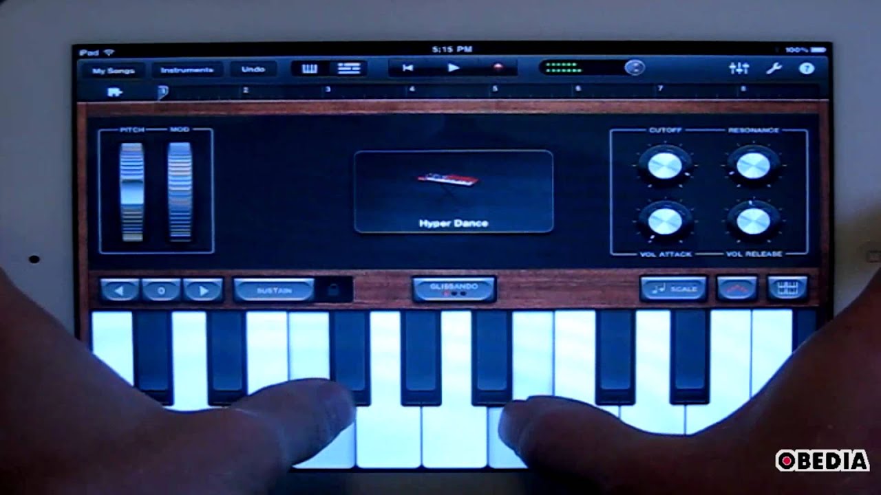 Garageband On The Ipad 2 - Youtube