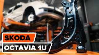 Montáž Ulożenie nosníka nápravy vlastnými rukami - video příručka na SKODA OCTAVIA