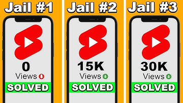 How to Escape 0, 15K and 30K View Jail  - On YouTube Shorts!