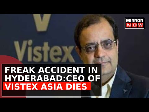 Hyderabad | Freak Stage Accident Kills Vistex Asia Ceo During Company's Silver Jubilee Celebrations