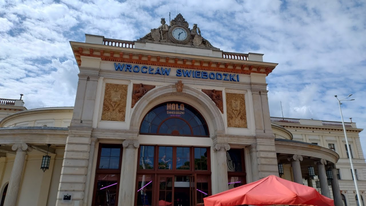 Wrocław - Dworzec Świebodzki - 1/3 Targowiska (Od samego końca do budynku dworca)