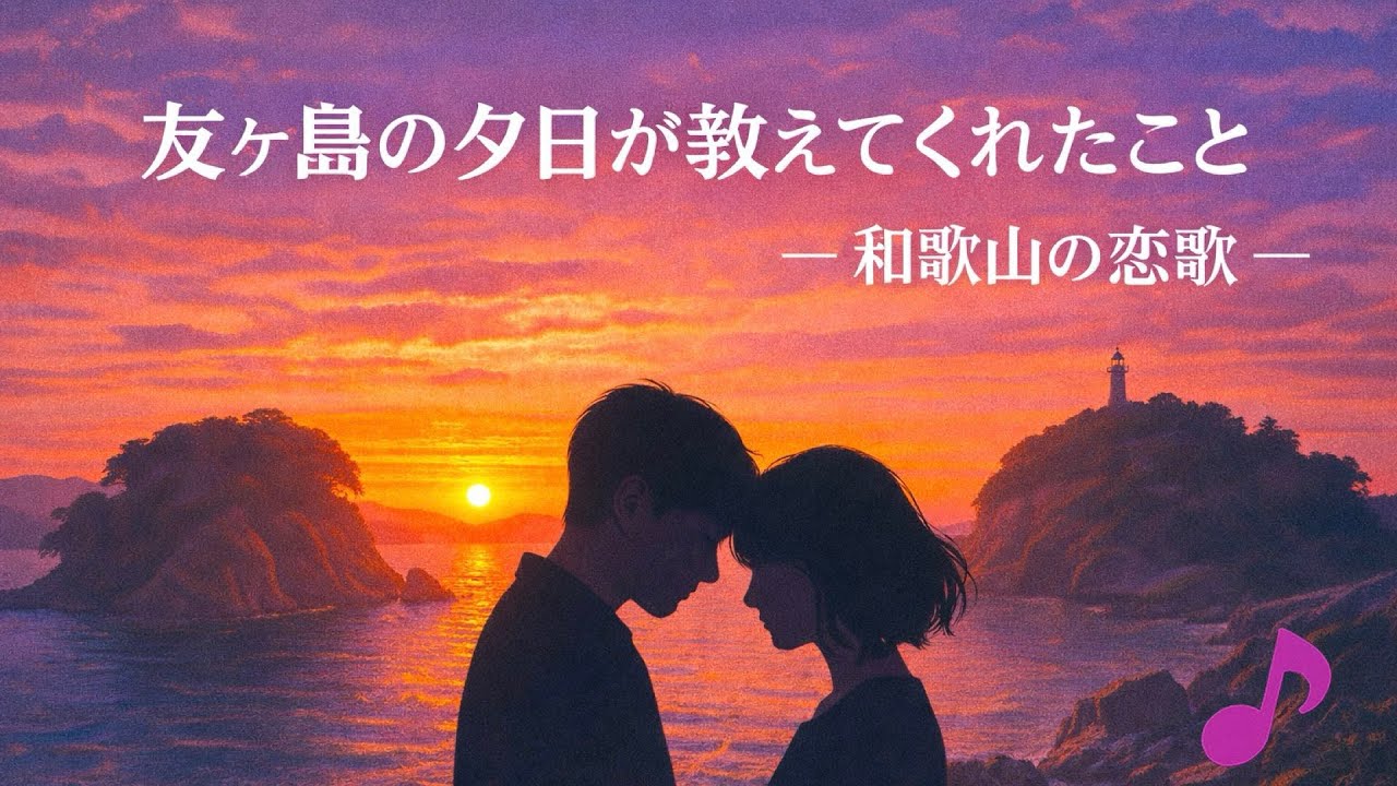 【和歌山の恋歌】友ヶ島の夕日が教えてくれたこと。