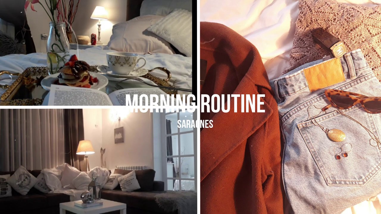 MY MORNING ROUTINE  🍳🥯❤🍣 PERIODE CONFINEMENT 💖🖼