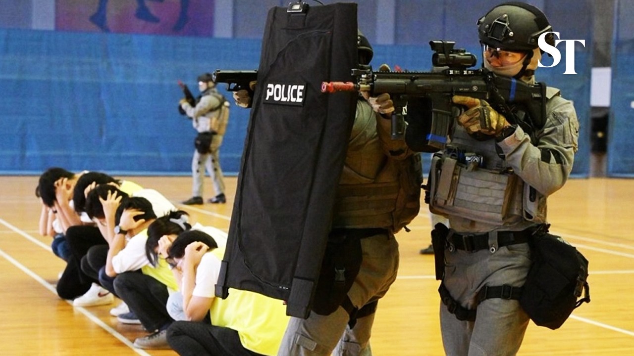 Exercise Heatbeat 2024: Counter-terrorism drill at ITE College West
