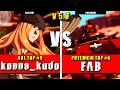 GGST | konna_kudo (Axl Low) VS FAB (Potemkin) | Guilty Gear Strive High level gameplay