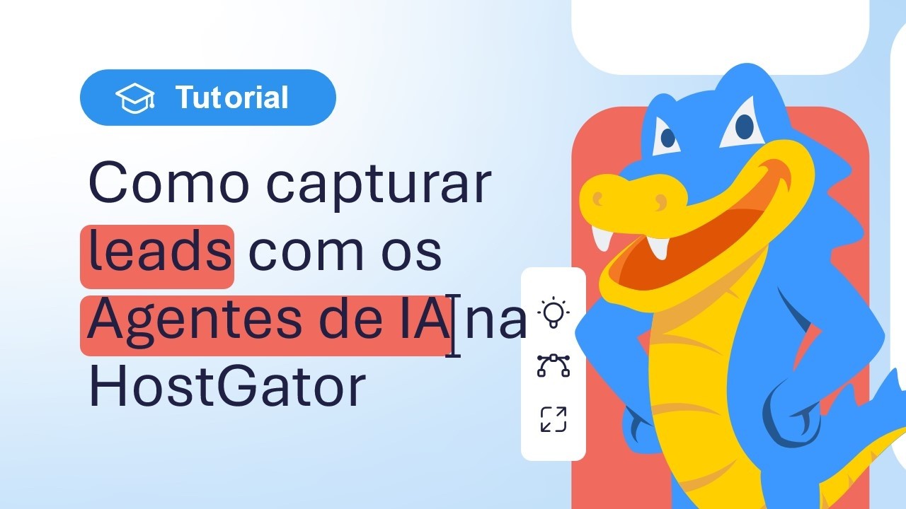 Como capturar leads com os Agentes de IA na HostGator - YouTube