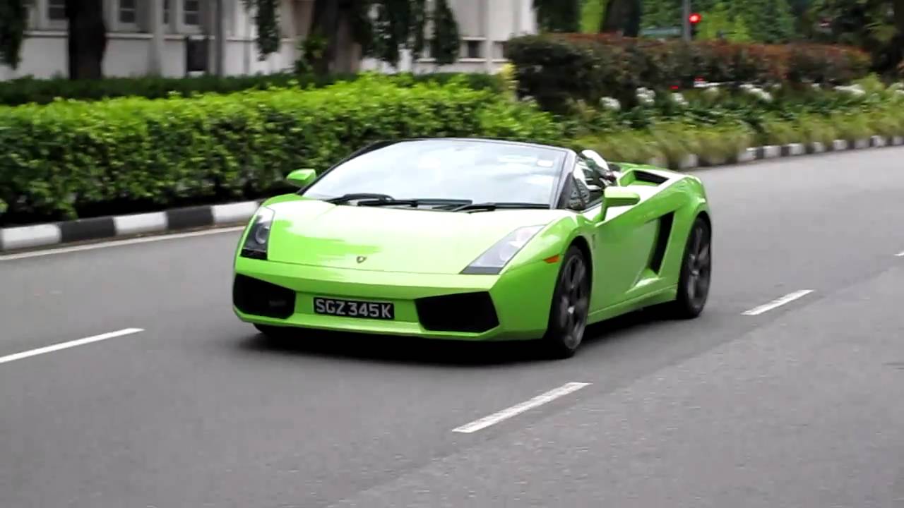 Gallardo Spyder and Gallardo SE Acceleration
