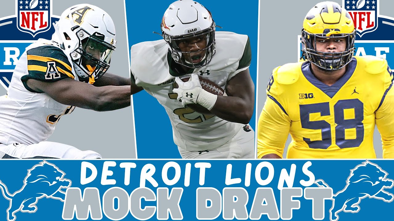 detroit lions mock nfl draft 2022