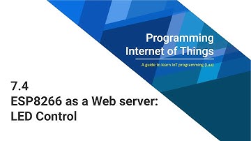 7.4 ESP8266 as a Web server: LED Control