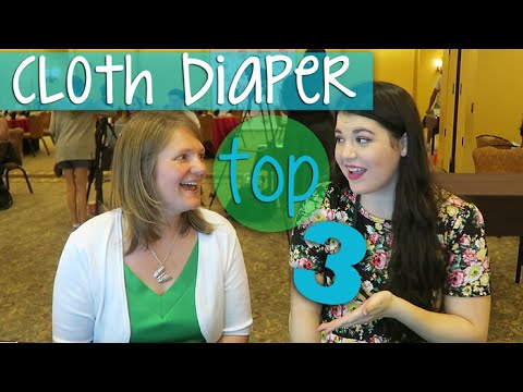 CLOTH DIAPERING TOP 3 | With Debt Free Dana - YouTube