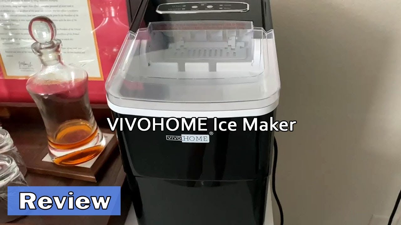VIVOHOME Electric Portable Compact Auto Ice Maker - HONEST Review 