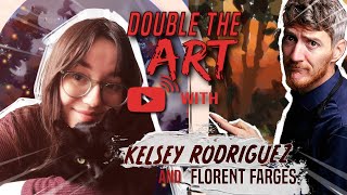 How to Find Your Own Style and Make a Decent Living as an ARTIST w/ @KelseyRodriguez DOUBLE THE ART