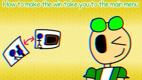 How To Make After Winning It Takes U To Menu To Your Decompile! ⭐👀/ #video #decompile #baldisbasics