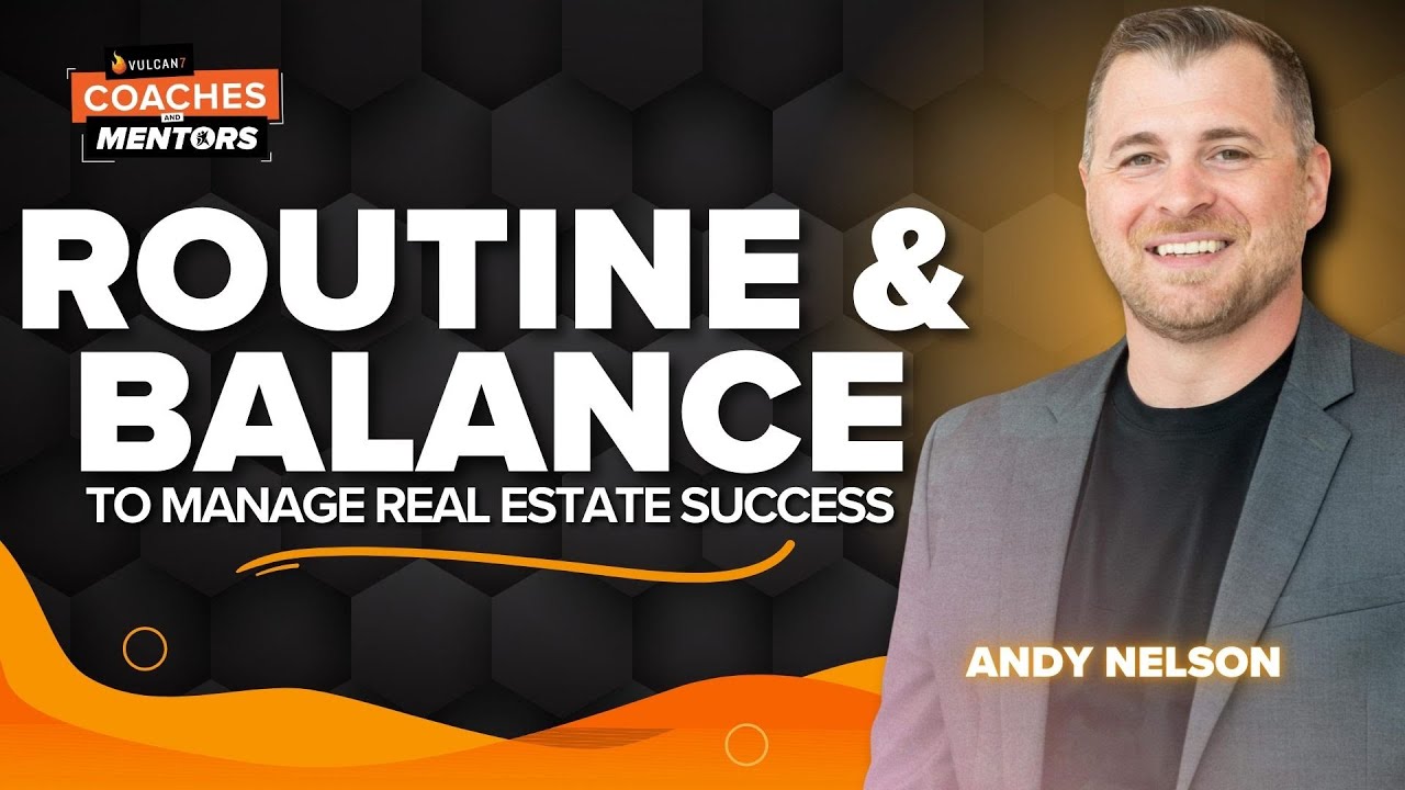How Andy Nelson averages 70 deals a year as a solo agent with a six-day routine