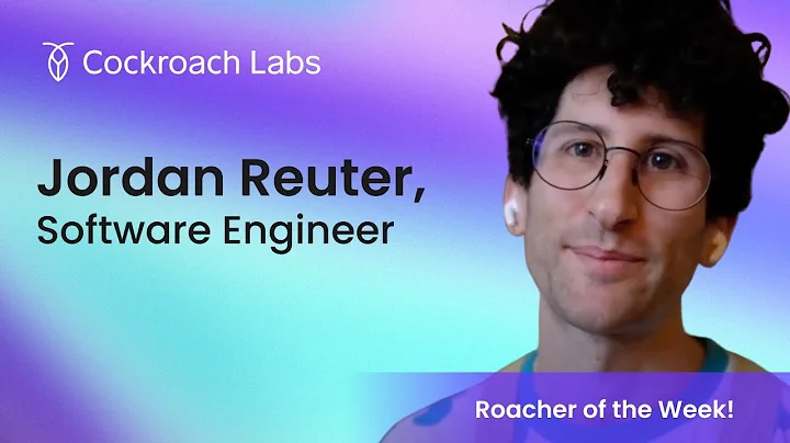 Roacher of the Week: Jordan Reuter (they/them), So...