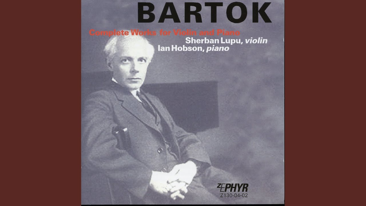 Roman nepi tancok (Romanian Folk Dances) , BB 68 (arr. Z. Szekely for violin and piano) : No.... auf YouTube ansehen