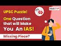 One Question that will Make You an IAS! | UPSC Puzzle! | Kalam IAS