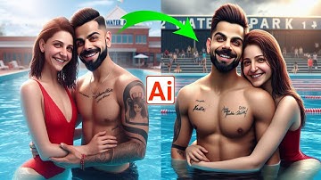 How to create 3d couple ai image | face swap image create kare | Bing image creater 2024