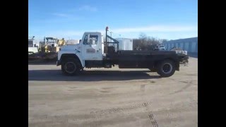 BigIron.com  1986 International S1700 Flatbed Truck  12-23-15 auction