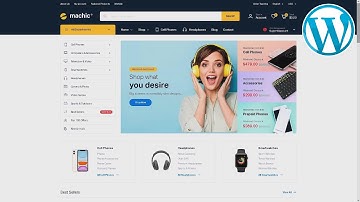 Machic Electronics Shop ★ WordPress Themes & Templates ★